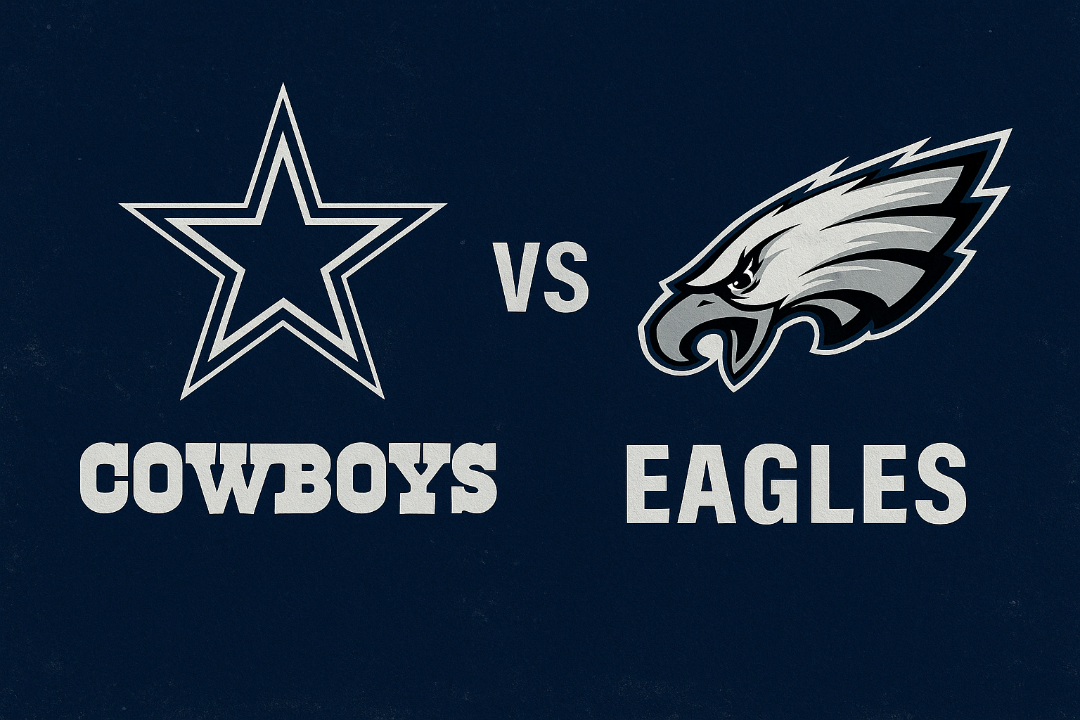 Cowboys Eagles matchup Week 1